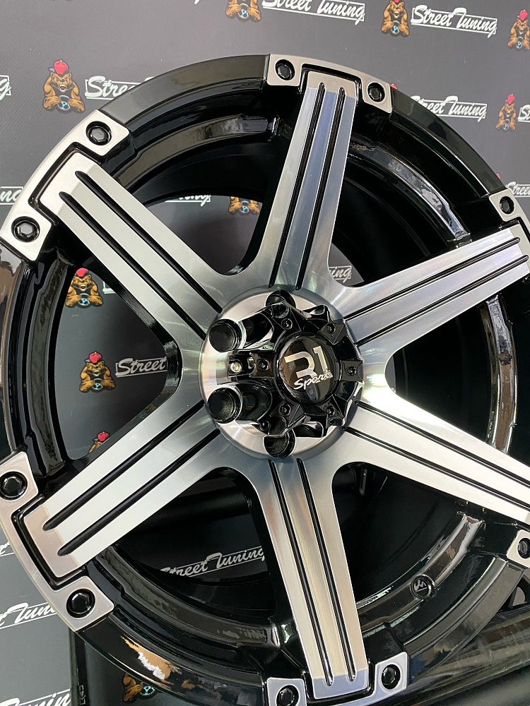 картинка Новые диски Off Road R16 J8 ET -15 6x114.3 Black+Silver от магазина  StreetTuning