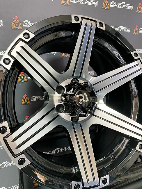 картинка Новые диски Off Road R16 J8 ET -15 6x114.3 Black+Silver магазин  StreetTuning 