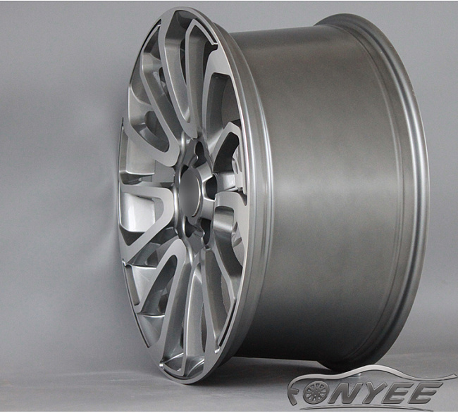 картинка Новые диски Range Rover Autobiography Wheels HSE Sport R22 5x120 ET45 J10 серый глянец + серебро магазин  StreetTuning 