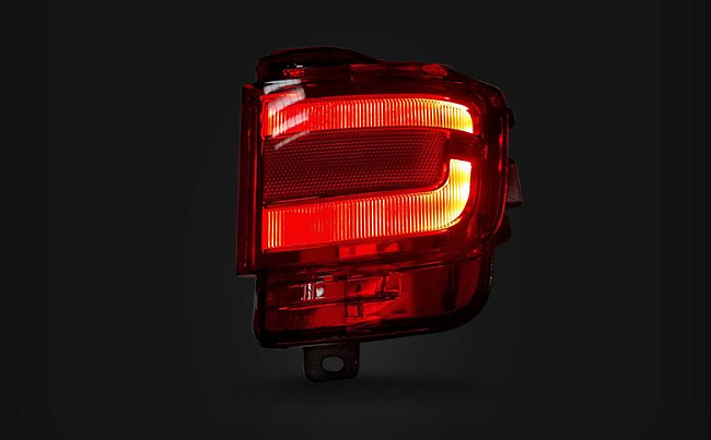 картинка Светодиодные фанари в задний бампер для Toyota Land Cruiser 200 2016-2017 г магазин  StreetTuning 