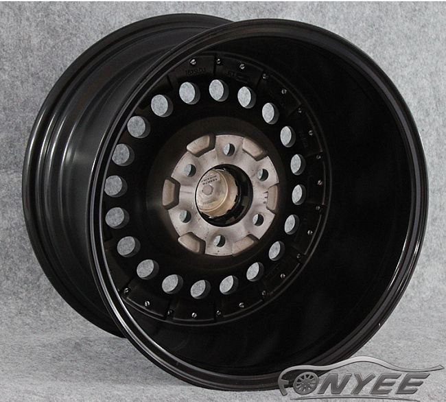 картинка Новые диски Raguna D-Force AKRO R16 6X139,7 ET-5 J9 черные магазин  StreetTuning 