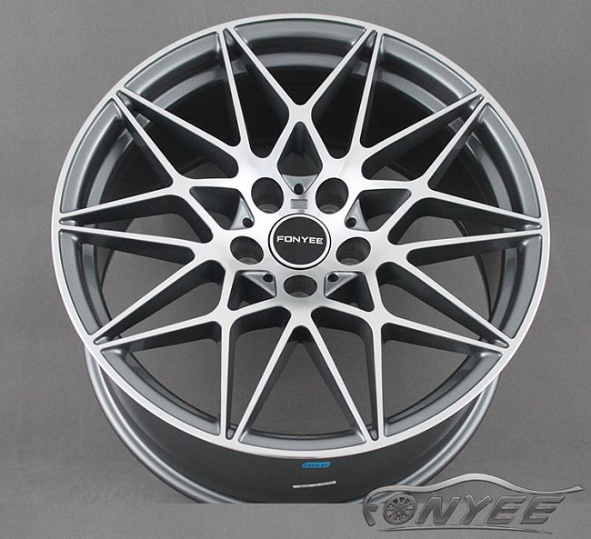 картинка Новые диски BMW AG MGT R19 5x120 ET25 J9,5 серый + серебро магазин  StreetTuning 