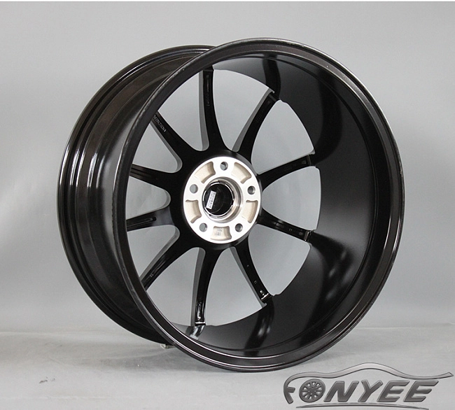 картинка Новые диски Advan RS R19 5x114,3 ET35 J9,5 черный глянец магазин  StreetTuning 