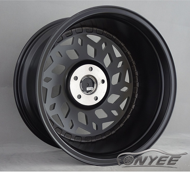 картинка Новые диски REGEN5 R33 R18 5x112 ET42 J9,5 черные магазин  StreetTuning 