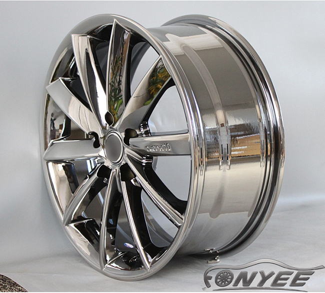 картинка Новые диски Fledermaus - Cuervo10 R18 J7,5 ET42 5x114,3 темный хром магазин  StreetTuning 