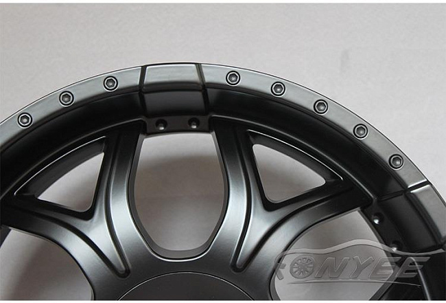 картинка Новые диски Fonyee R20 6X139,7 ET35 J9 черный мат магазин  StreetTuning 