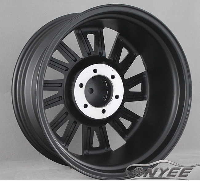 картинка Новые диски Worx 810 R20 6X139,7 ET18 J9 черный мат магазин  StreetTuning 