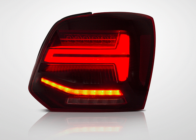 картинка Задние LED фары для VOLKSWAGEN POLO 2011-2017 магазин  StreetTuning 