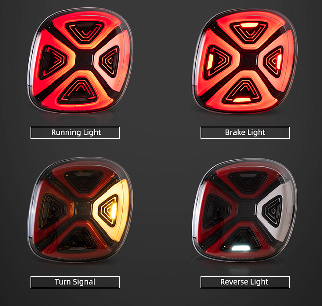 картинка Задние фары для BENZ SMART 2015-2019 г магазин  StreetTuning 