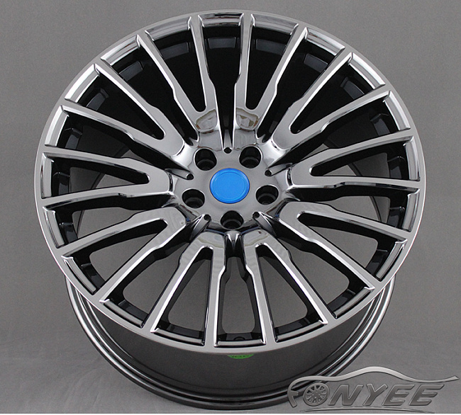 картинка Новые диски BMW 629 M STYLE R20 5X112 ET39 J10 черный хром магазин  StreetTuning 