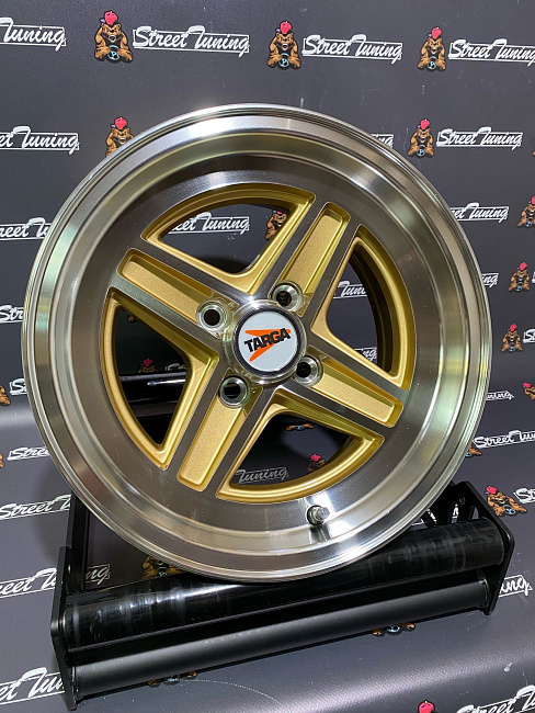 картинка Новые диски Enkei Wheels 471 R13 J7 ET7 4x98 Gold + Silver магазин  StreetTuning 