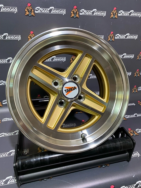 картинка Новые диски Enkei Wheels 471 R13 J7 ET7 4x98 Gold + Silver магазин  StreetTuning 