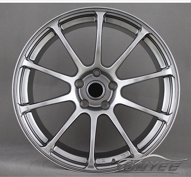 картинка Новые диски Advan RS R19 5x114,3 ET35 J9,5 серебро + серый магазин  StreetTuning 