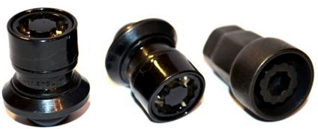 картинка Комплект секретных гаек 12x1.5, 37.5 мм, пресс-шайба. - С763845-S10EM/BC-2Key магазин  StreetTuning 