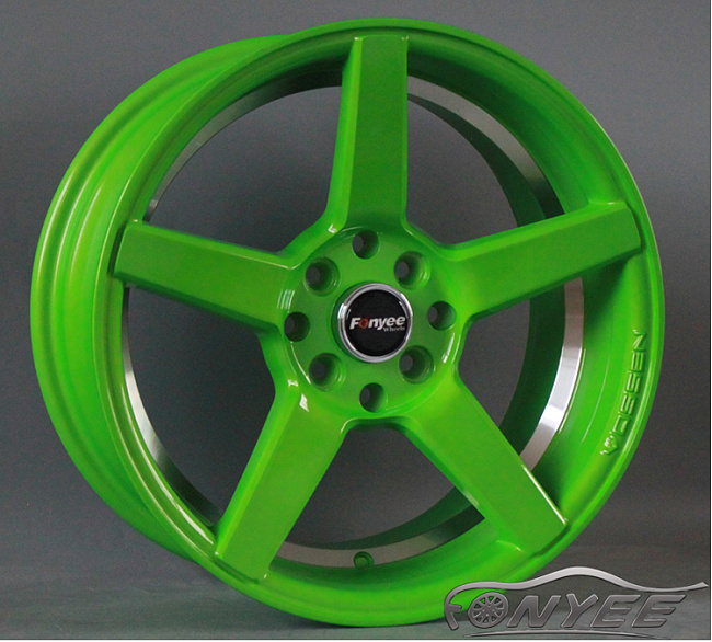 картинка Новые диски Vossen CV3 Replica R16 4X114,3/4X100 ET25 J8 зеленый глянец магазин  StreetTuning 