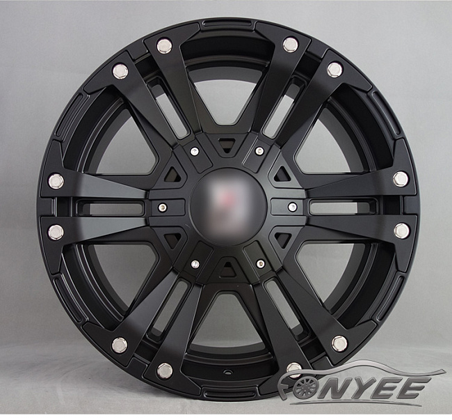 картинка Новые диски XD Monster 2 822 R20 6X139,7/6X135 ET20 J9 черный мат магазин  StreetTuning 