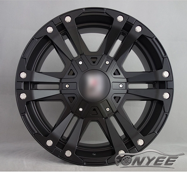 картинка Новые диски XD Monster 2 822 R20 6X139,7/6X135 ET20 J9 черный мат магазин  StreetTuning 