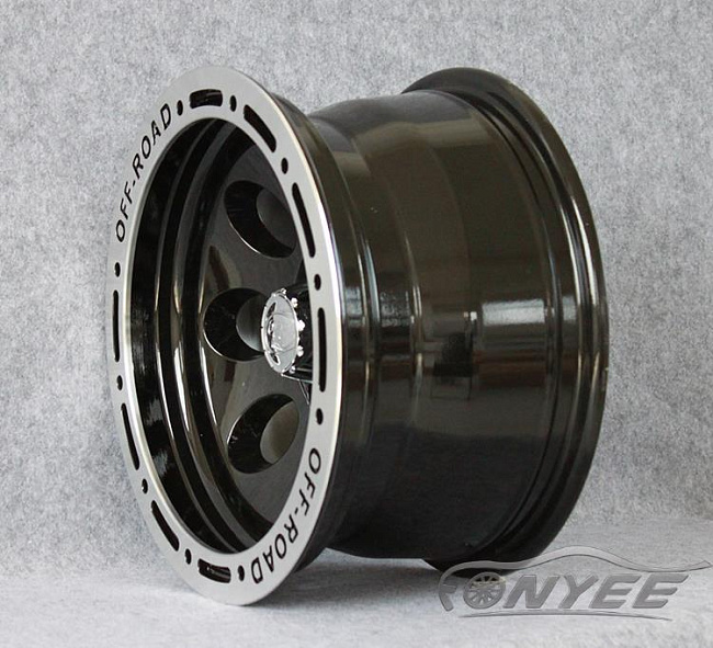 картинка Новые диски OFF-ROAD R17 5X127 ET0 J9 черные + серебро магазин  StreetTuning 