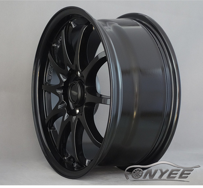 картинка Новые диски RAYS CE28N R17 5X114,3 ET35 J7,5 черный глянец магазин  StreetTuning 