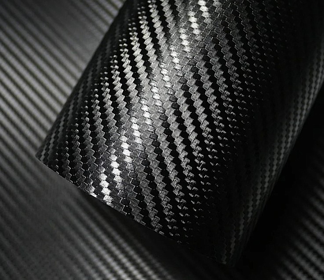 картинка 3D карбон SCORPIO EVO клетка - цвет черный магазин  StreetTuning 