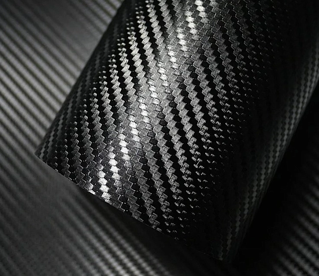 картинка 3D карбон SCORPIO EVO клетка - цвет черный магазин  StreetTuning 