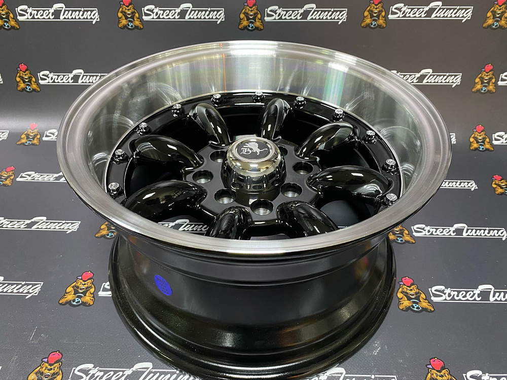 картинка Новые диски Watanabe R13 J7 ET(-7) 4x100/114.3 Black + Silver от магазина  StreetTuning