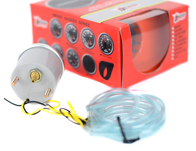 картинка Механический датчик давления турбины Dragon Gauge магазин  StreetTuning 