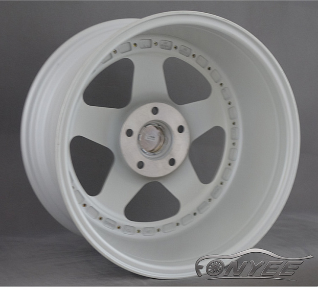 картинка Новые диски Rotiform R17 5x112 ET10 J10 перламутровый + полированная полка магазин  StreetTuning 