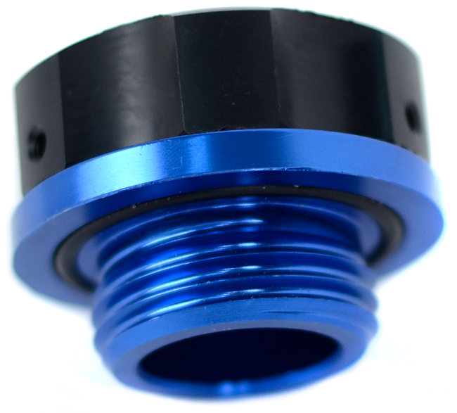 картинка Крышка маслозаливной горловины Tom'S синяя магазин  StreetTuning 