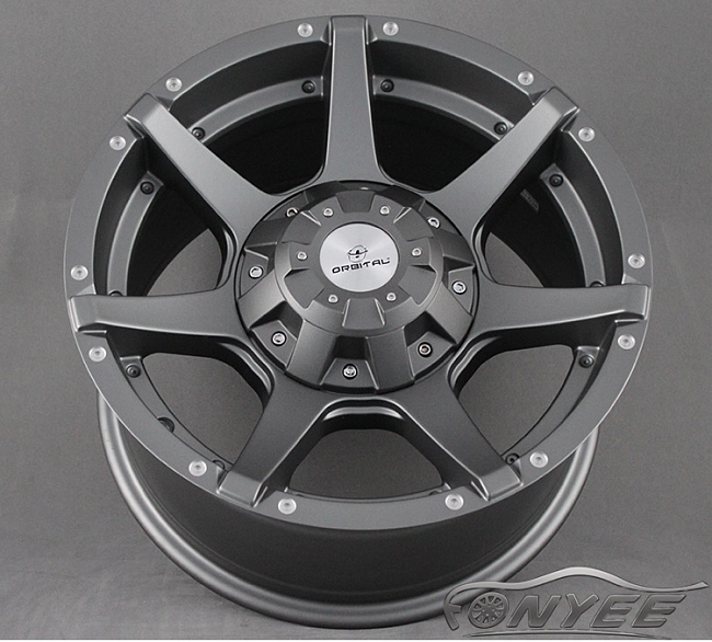 картинка Новые диски Orbital модель 2 R16 6X139,7 ET10 J8,5 серый мат магазин  StreetTuning 