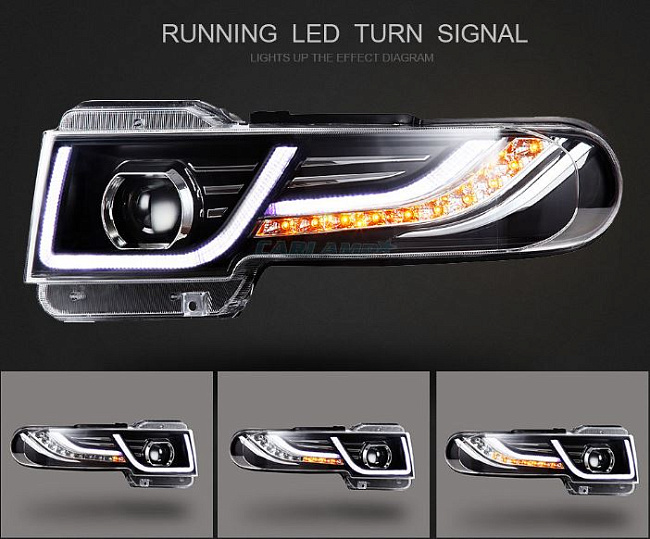 картинка Передние фары для + решетка Toyota Toyota FJ Cruiser 2007-14 магазин  StreetTuning 