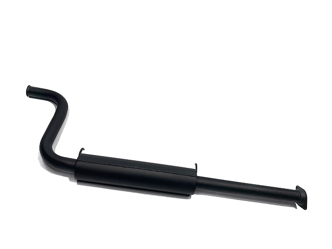 картинка Резонатор ваз 2108-2115 без гофры на "ушастом фланце" DK PRO магазин  StreetTuning 