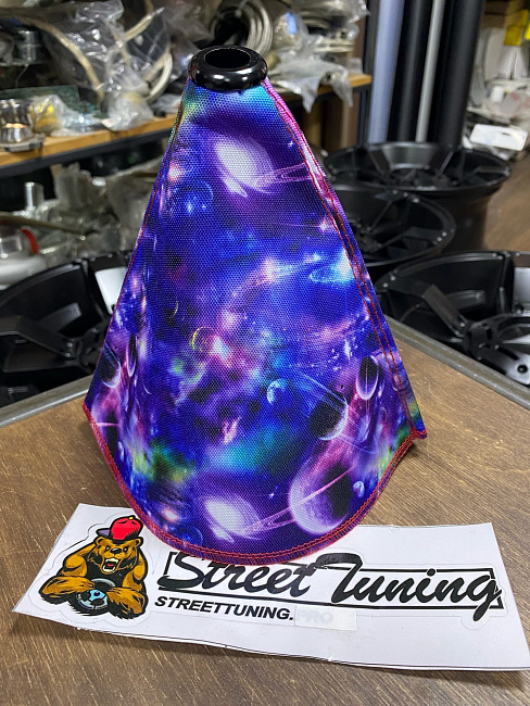 картинка Универсальный чехол кпп JDM, космос магазин  StreetTuning 