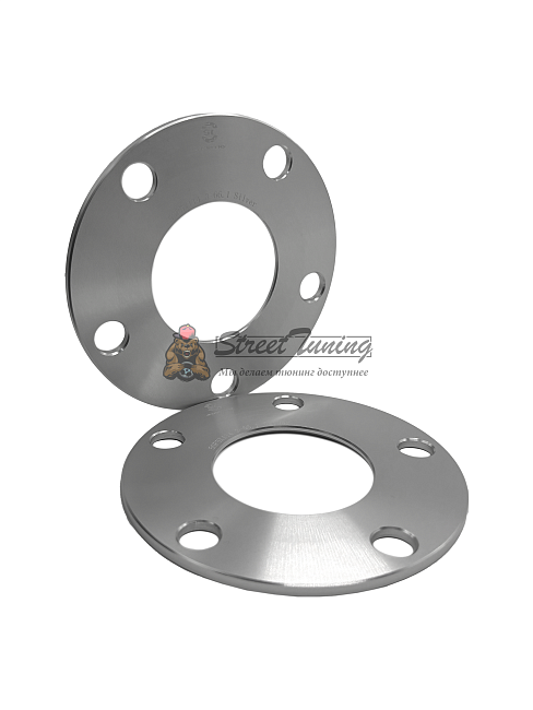 картинка Проставка Starleks 5 мм 5x114.3 цо 66.1 сквозная Silver магазин  StreetTuning 