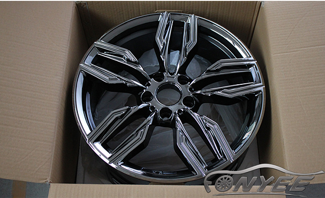 картинка Новые диски BMW 760 M STYLE R18 5X120 ET35 J8,0 черные магазин  StreetTuning 