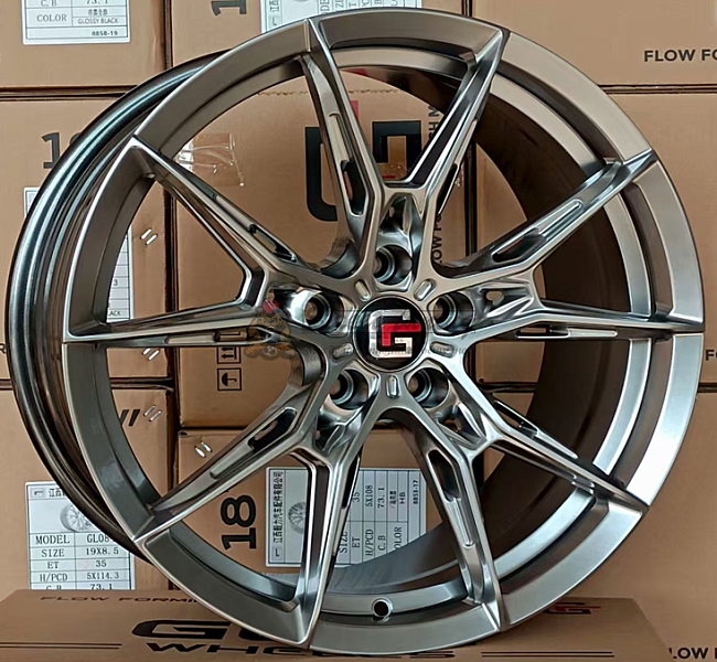 картинка Диски Gisa Firenze GL425 R17 J7,5 ET35 5X120 hyper black магазин  StreetTuning 