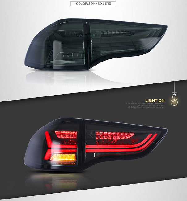 картинка Задние фары для Mitsubishi Pajero sport 2010-2014 г магазин  StreetTuning 