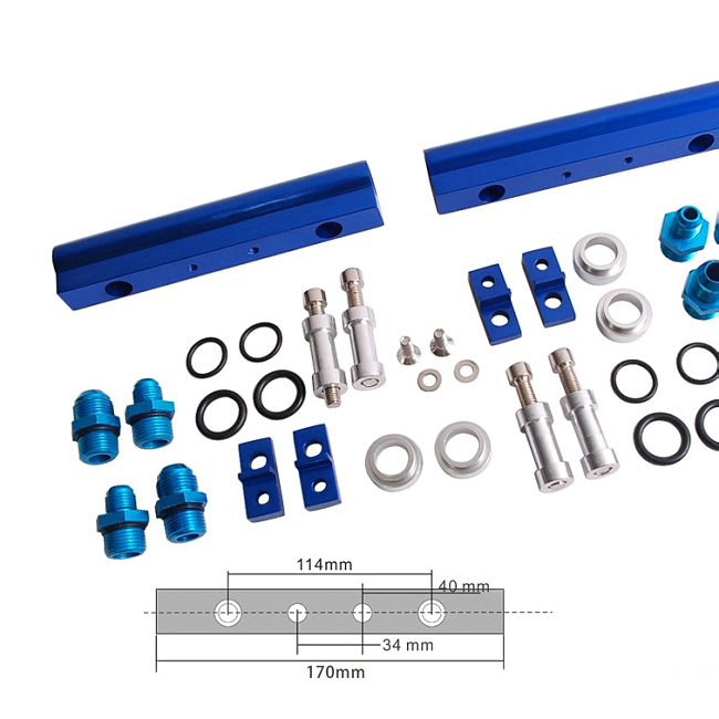 картинка Топливная рейка для Subaru Impreza WRX/STI EJ20 магазин  StreetTuning 