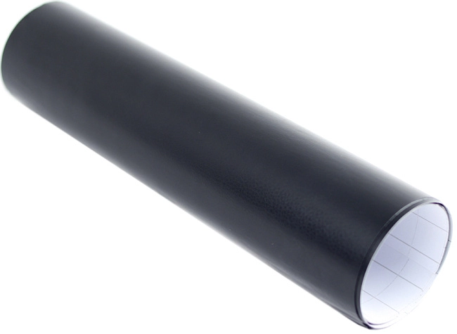 картинка Виниловая пленка под кожу, черного  цвета магазин  StreetTuning 