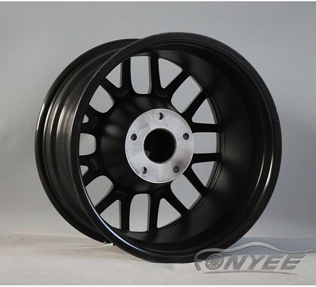 картинка Новые диски R wheels R17 6X139,7 ET-16 J9 черный + серебро магазин  StreetTuning 