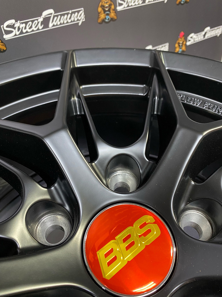 картинка Новые диски HRE FF65 R16 J7 ET35 5x114.3 Black Mat от магазина  StreetTuning