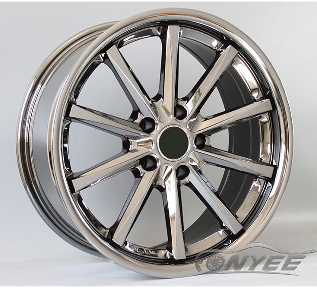 картинка Новые диски Vossen CV1 R18 5х120 ET15 J9 хром черный магазин  StreetTuning 