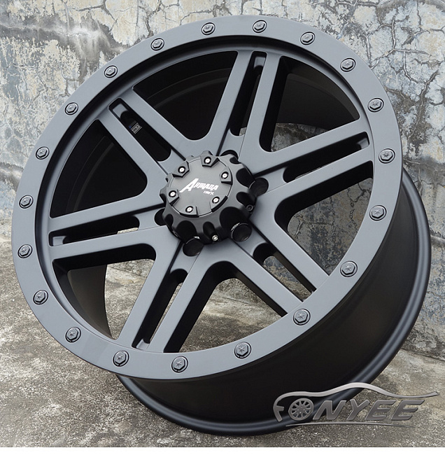 картинка Новые диски MVF-958 R20 6X139,7 ET10 J9 черный мат магазин  StreetTuning 