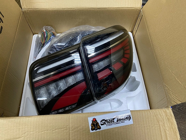 картинка Задние Led фары для Nissan Patrol 6-го поколения (Y62) 17-20 магазин  StreetTuning 