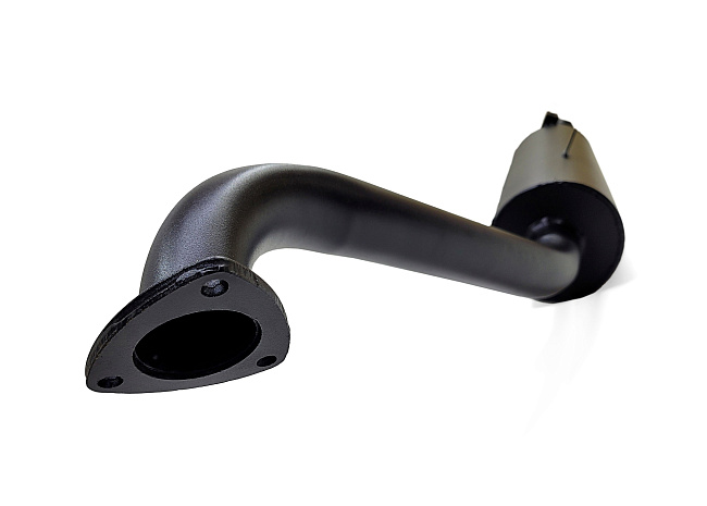 картинка Глушитель шотган 2101-07 "Комфорт", с черной насадкой DK PRO магазин  StreetTuning 