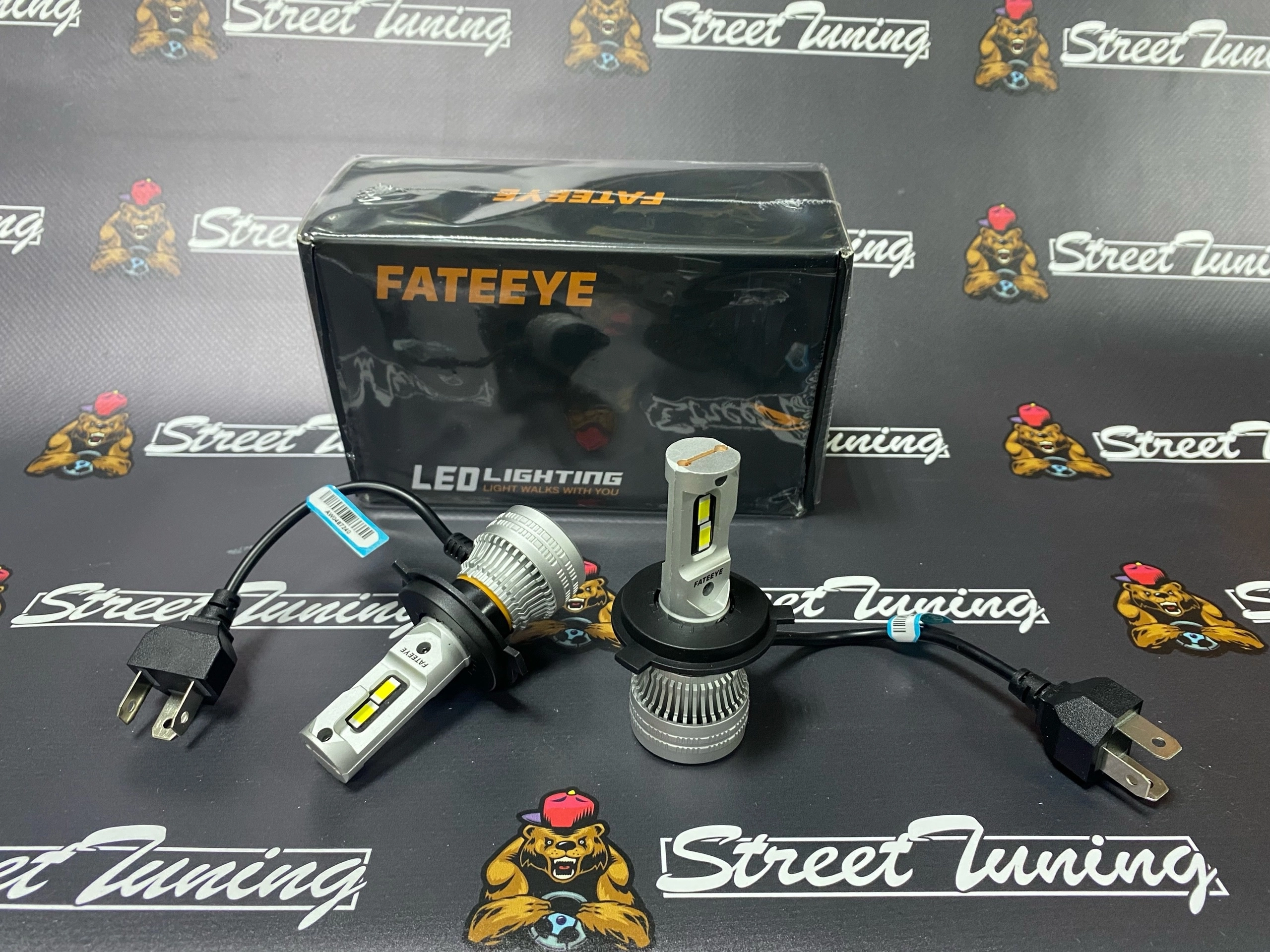 картинка Автомобильные светодиодные лампы FATEEYE F26 Led - H4 6500к магазин  StreetTuning 