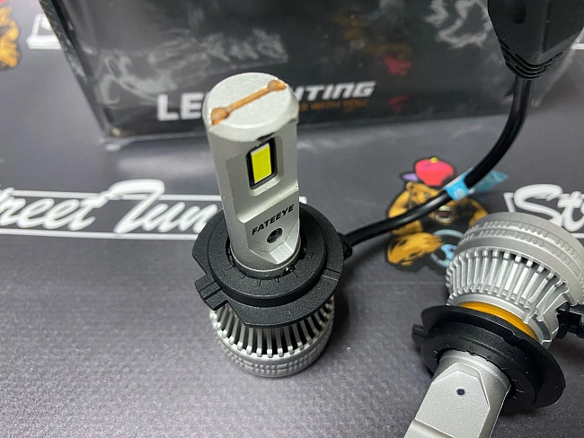 картинка Автомобильные светодиодные лампы FATEEYE F26 Led - H7 6500к, магазин  StreetTuning 