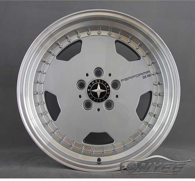 картинка Новые диски Performa 25 R17 5x112 ET25 J8 светло серые магазин  StreetTuning 