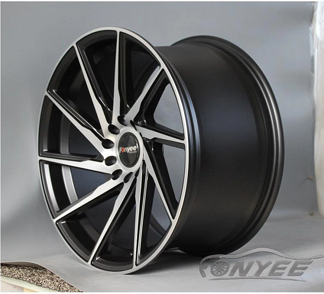 картинка Новые диски F1R F29 R18 5х120/114,3 ET38 J9,5 черный + серебро магазин  StreetTuning 