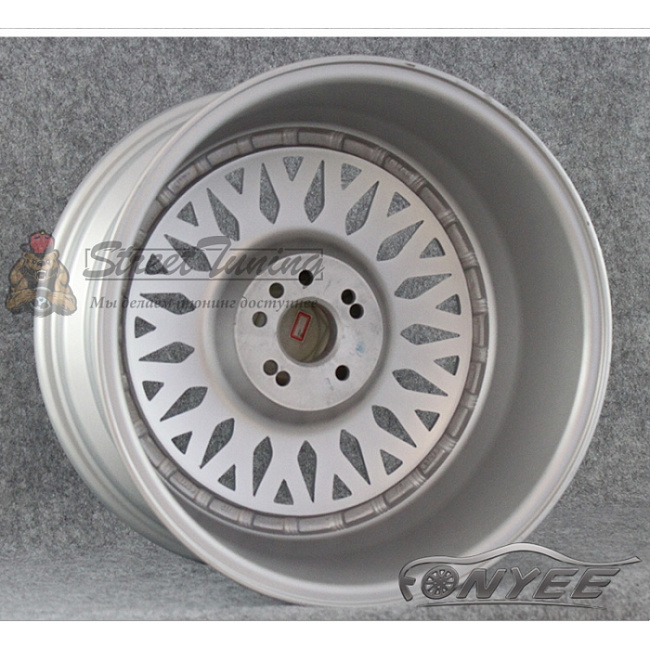 картинка Новые диски BBS RS R14 4X100/108 ET15 J7 серебро + полированная полка магазин  StreetTuning 